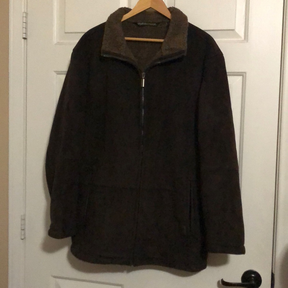 Weatherproof Men’s Microsuede Wind Resistant Coat